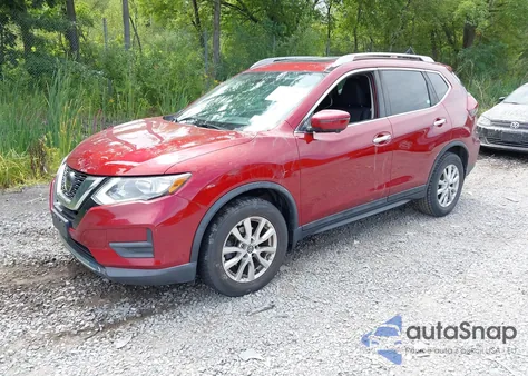 2018 Nissan Rogue Sv из США, поврежденный, VIN 5N1AT2MT3JC792524